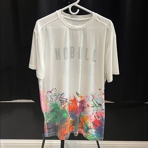 NOBULL All Pride White Graphic Tee